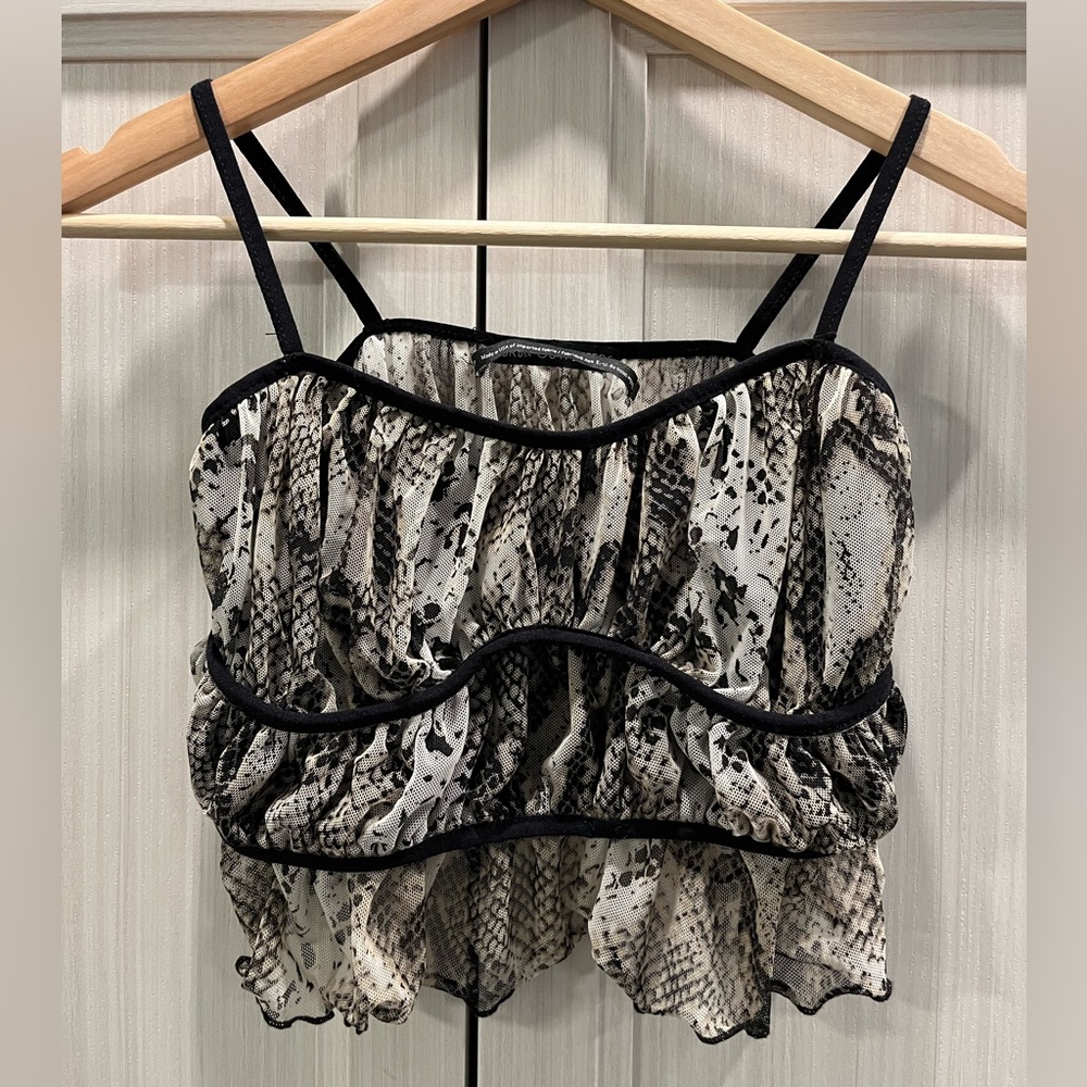 Urban Outfitters Ruffle Tank Top